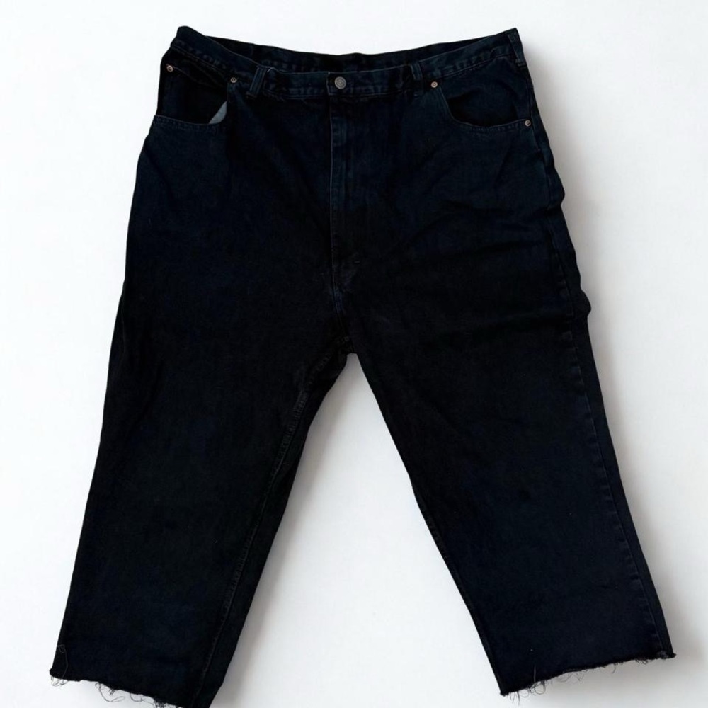 Classic Black Relaxed Fit Men's Jeans